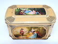 Vintage theeblik De Gruyter Goudmerk